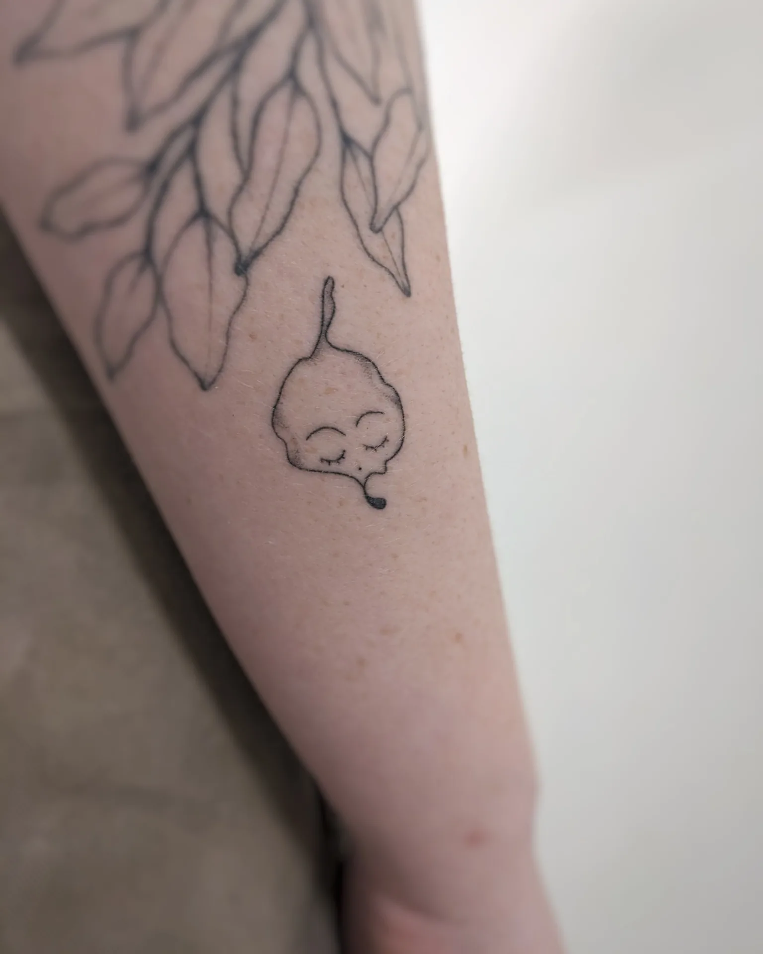 Healed handpoke tattoo 4