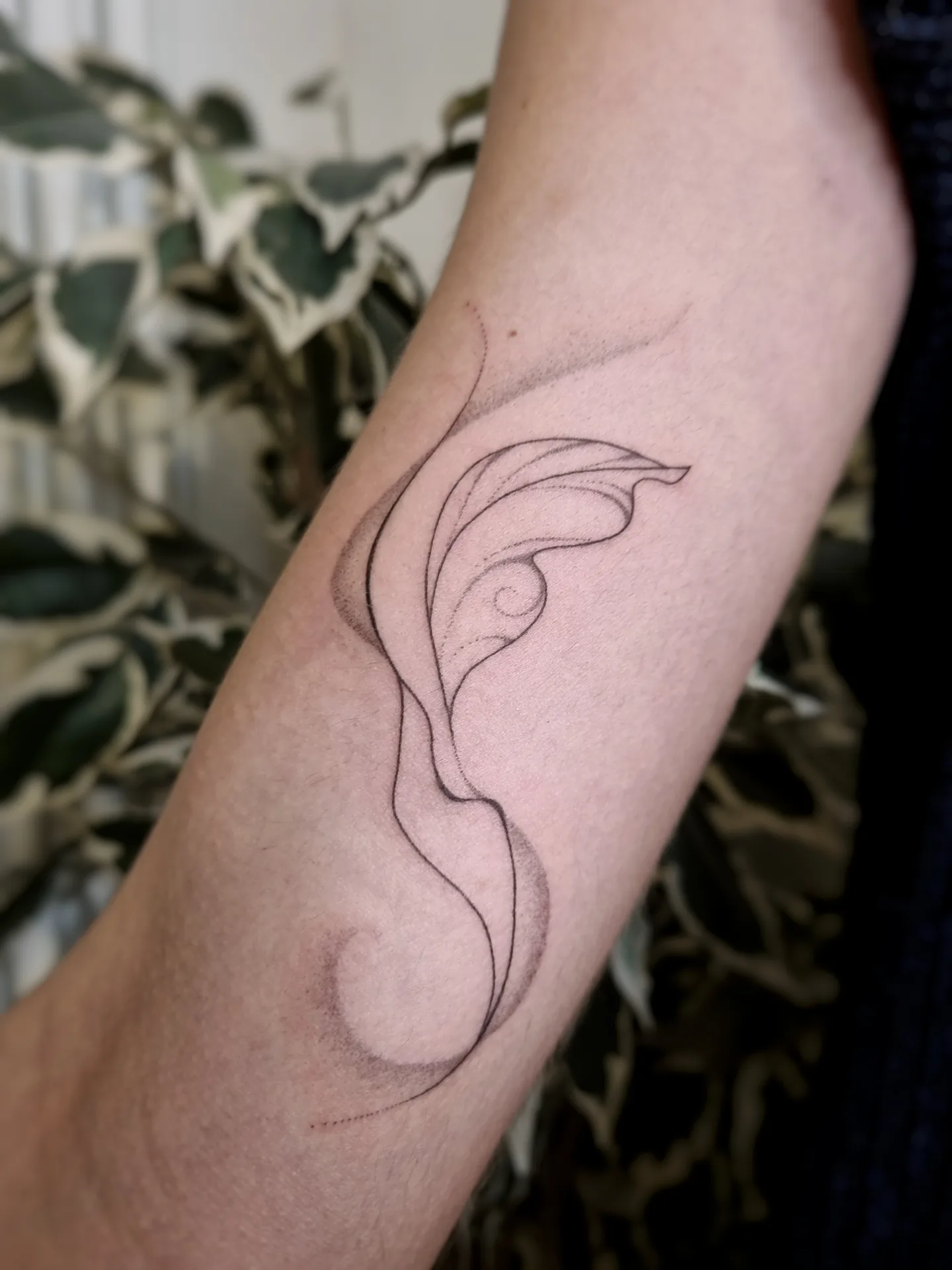 Handpoke freehand 4